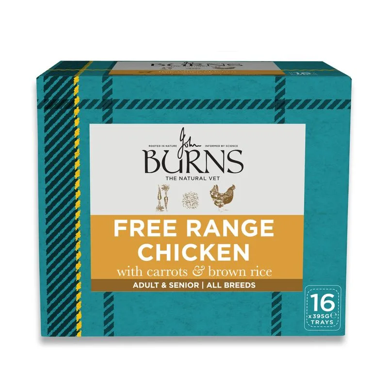 Burns Umido per cani 16 x 395 g (Pollo)