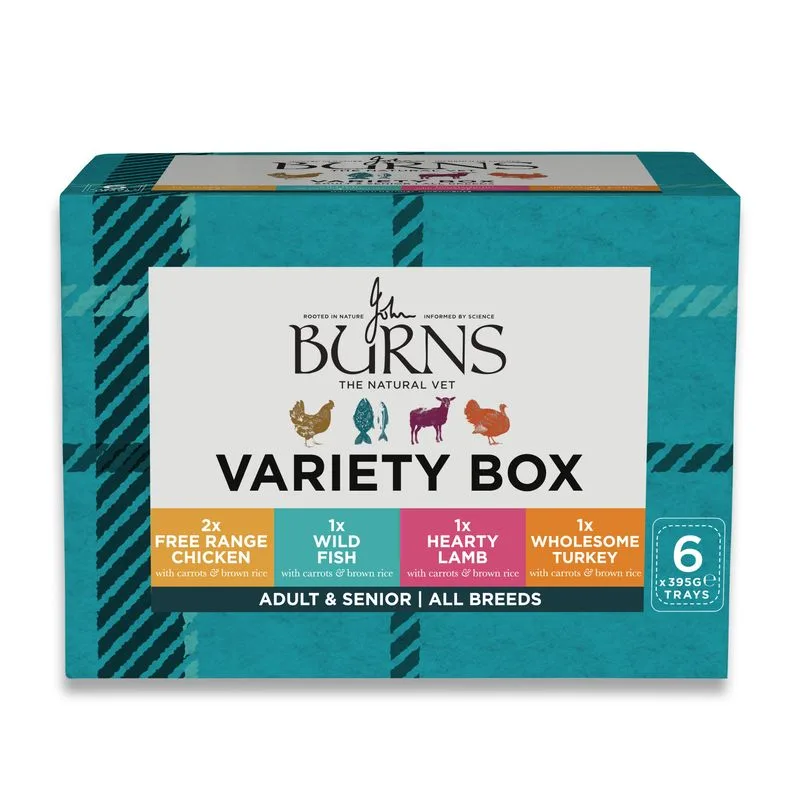 Burns Variety Box Alimento umido per cani 6 x 395 g