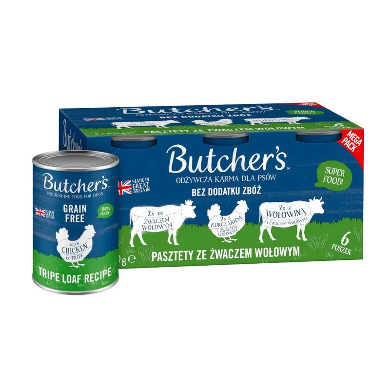 Butcher's Original - senza cereali 6 x 400 g