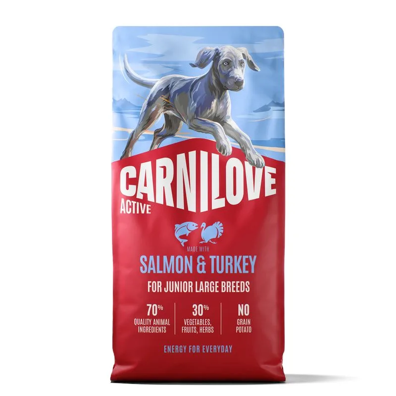 Carnilove Active Junior Large Breed Salmone & Tacchino (Set %: 2 x 12 kg)