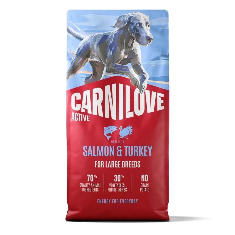 Carnilove Active Salmone & Tacchino Maxi (Set %: 2 x 12 kg)
