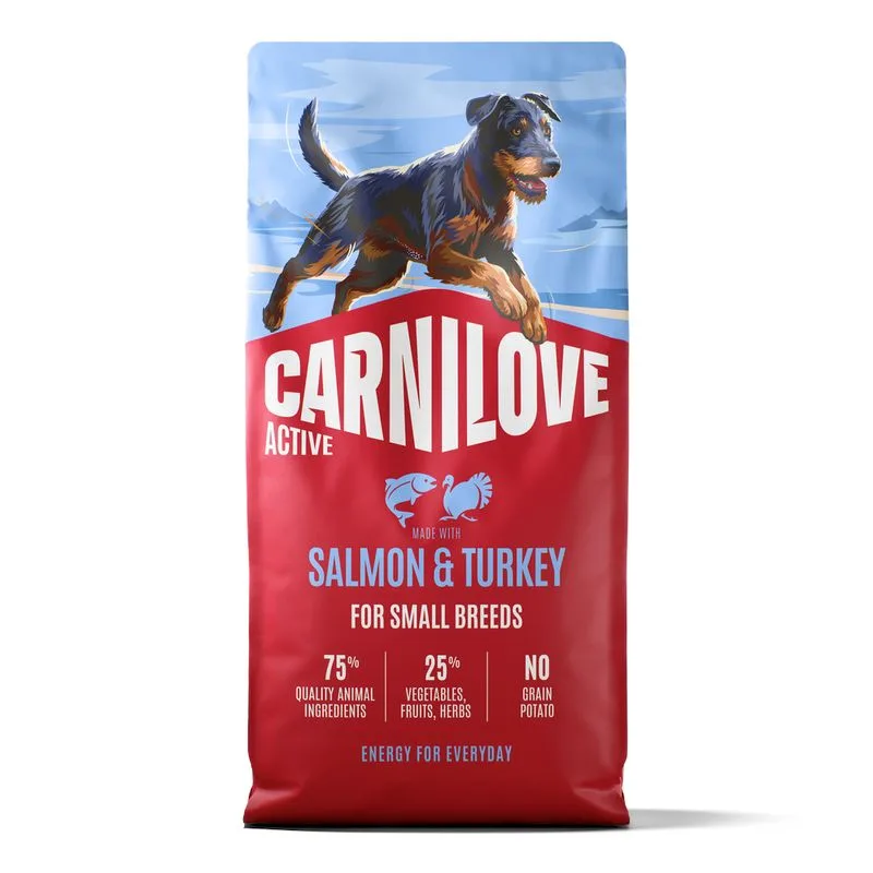 Carnilove Active Salmone & Tacchino Mini (Set %: 2 x 12 kg)