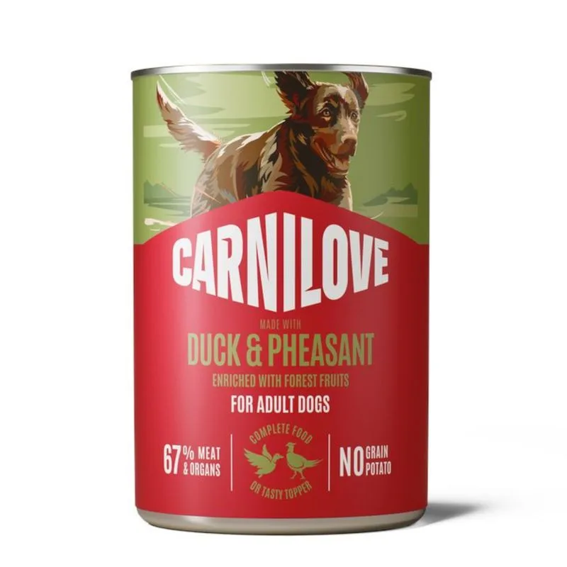Carnilove Dog - Paté 6 x 400 g (Anatra & Fagiano)