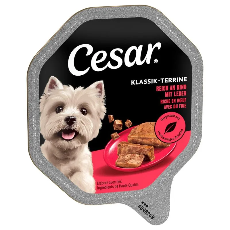 Cesar Vaschette 14 x 150 g (Ricette Classiche Manzo e Fegato)