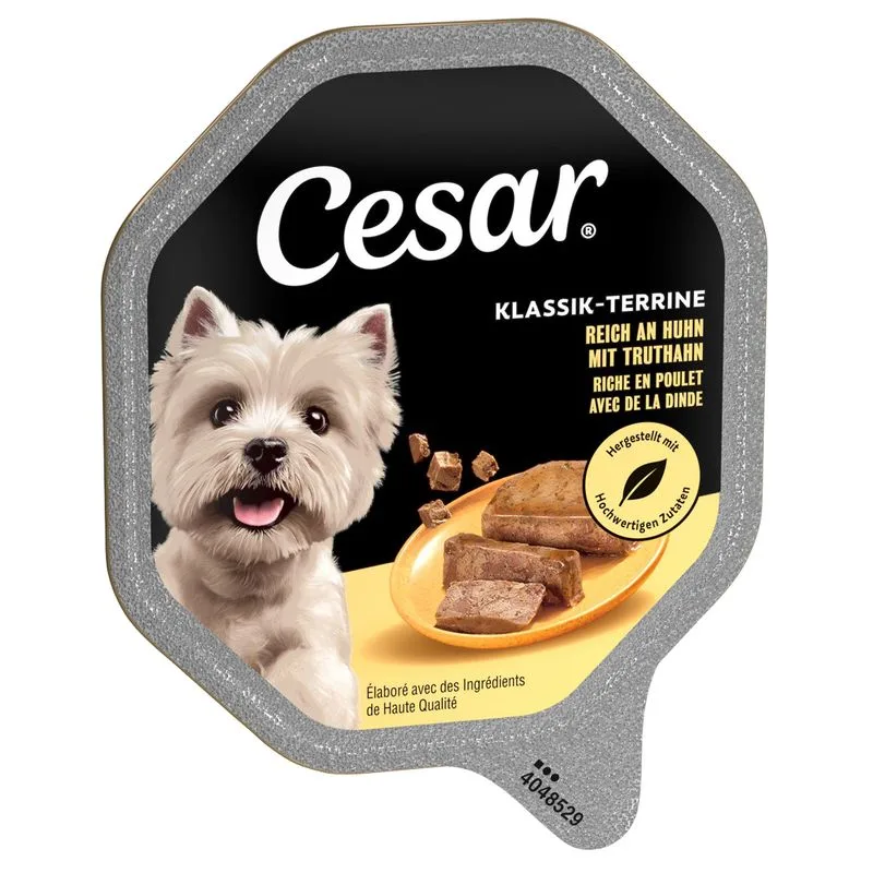Cesar Vaschette 14 x 150 g (Ricette Classiche Pollo e Tacchino)