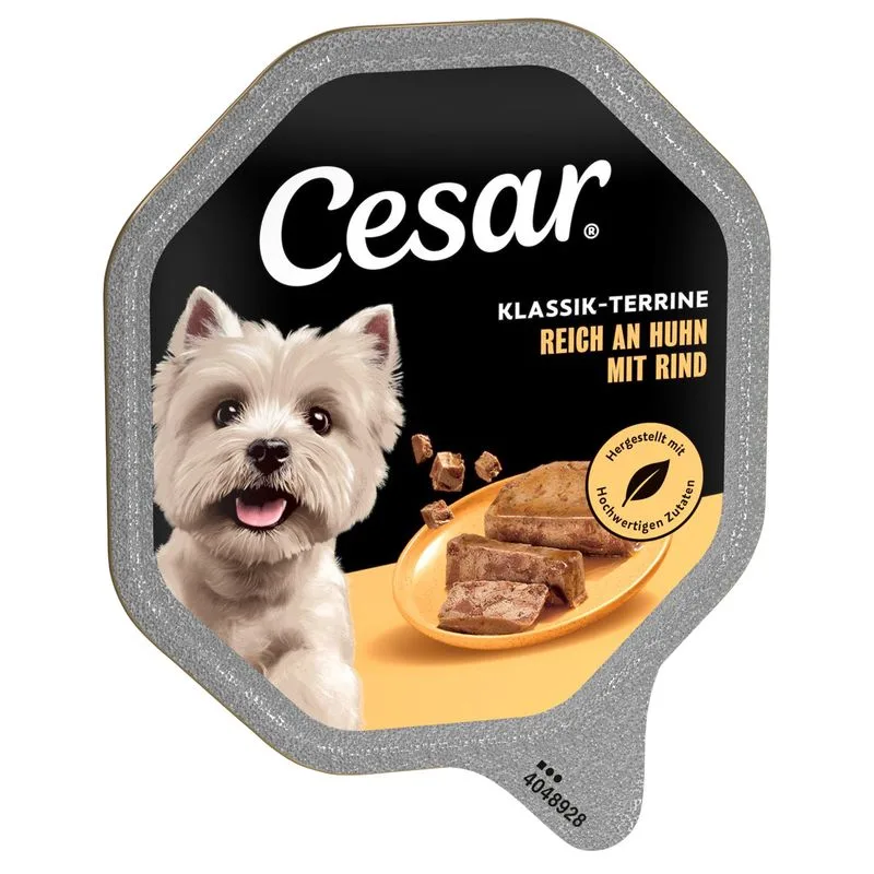 Cesar Vaschette 14 x 150 g (Ricette Classiche: Pollo e Manzo)