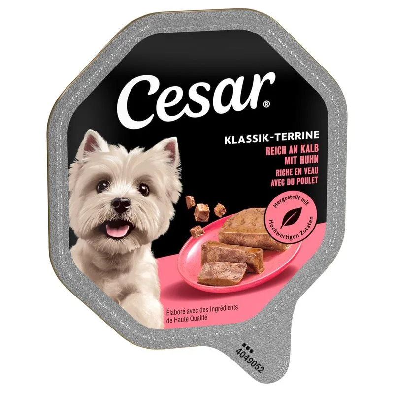 Cesar Vaschette 14 x 150 g (Ricette Classiche: Vitello e Pollo)