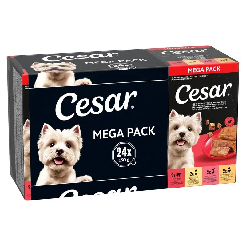 Cesar Vaschette 24 x 150 g (Ricette classiche)
