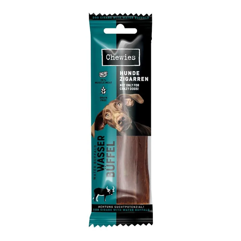 Chewies Sigari Snack per cane (Set %: 3 x 75 g Bufalo d'acqua)