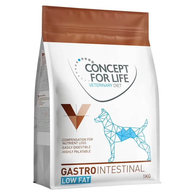 Concept for Life Veterinary Diet Gastro Intestinal Low Fat secco per cani (1 kg)