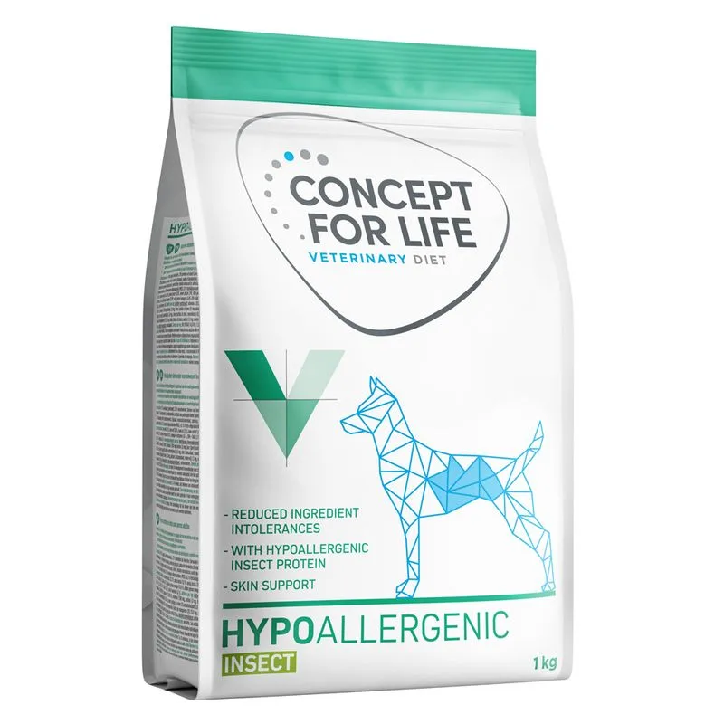 Concept for Life Veterinary Diet Hypoallergenic Insect (1 kg NUOVO!)