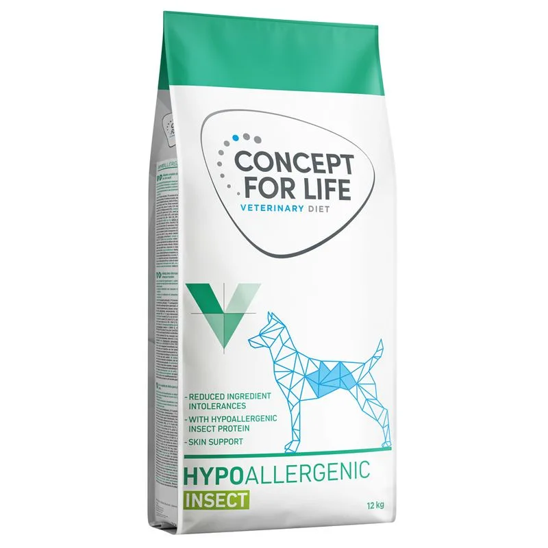 Concept for Life Veterinary Diet Hypoallergenic Insect (Set %: 2 x 12 kg NUOVO!)