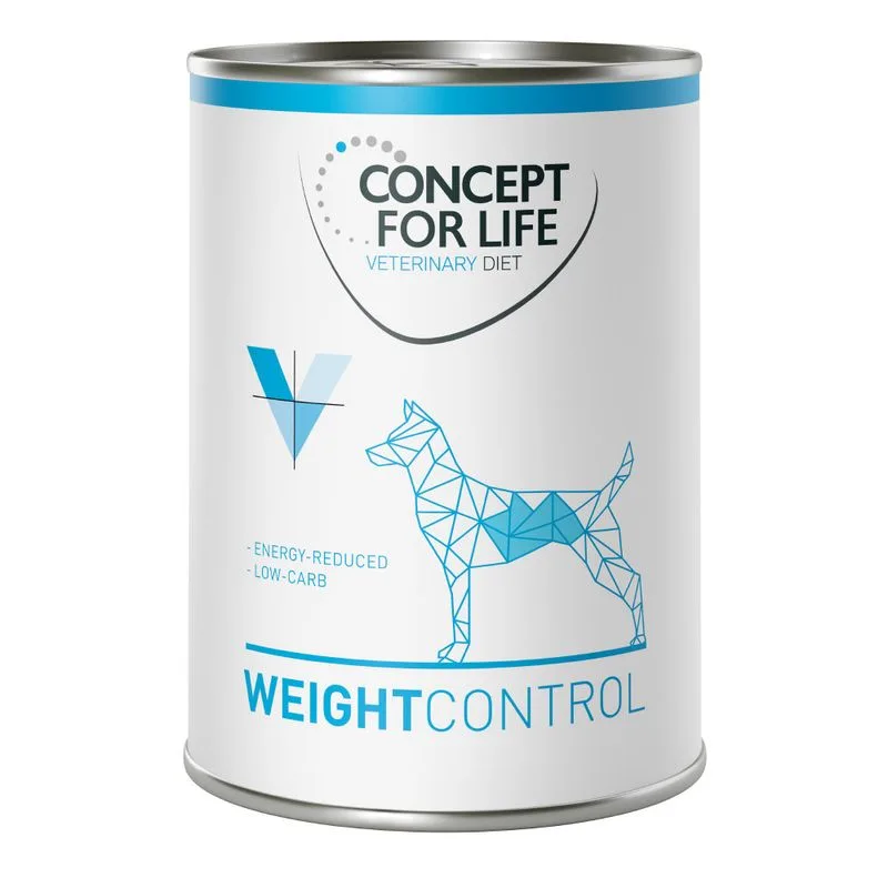 Concept for Life Veterinary Diet Weight Control umido per cane (Set %: 24 x 400 g)