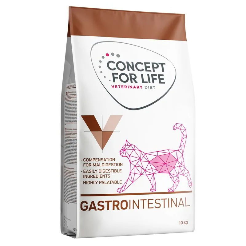 Set risparmio! 2 x 10 kg Concept for Life Veterinary Diet (Gastro Intestinal)