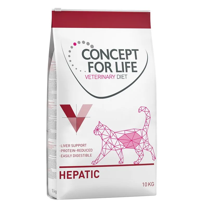 Set risparmio! 2 x 10 kg Concept for Life Veterinary Diet (Hepatic)