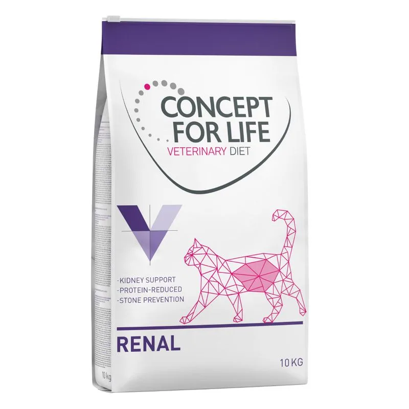 Set risparmio! 2 x 10 kg Concept for Life Veterinary Diet (Renal)