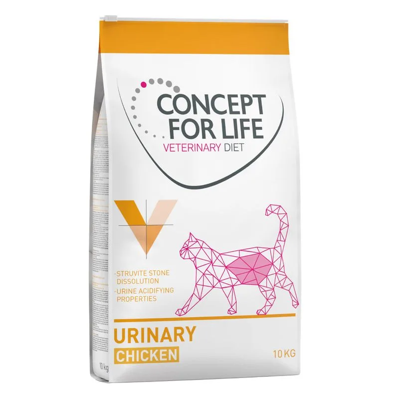 Set risparmio! 2 x 10 kg Concept for Life Veterinary Diet (Urinary)