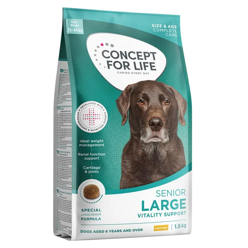 Concept for Life Large Senior (Set %: 4 x 1,5 kg - NUOVO!)