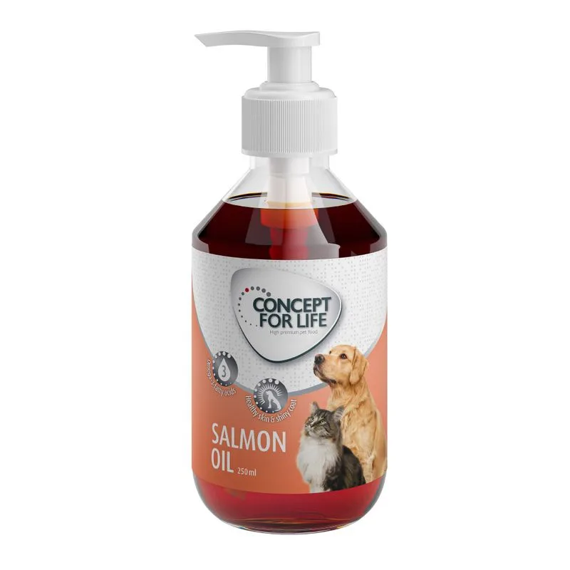 Concept for Life Olio di salmone per cani e gatti (250 ml)