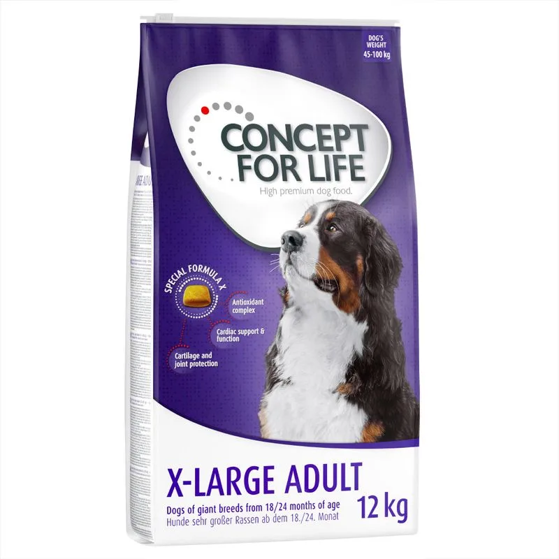 Concept for Life X-Large Adult Crocchette per cani (Set %: 2 x 12 kg)