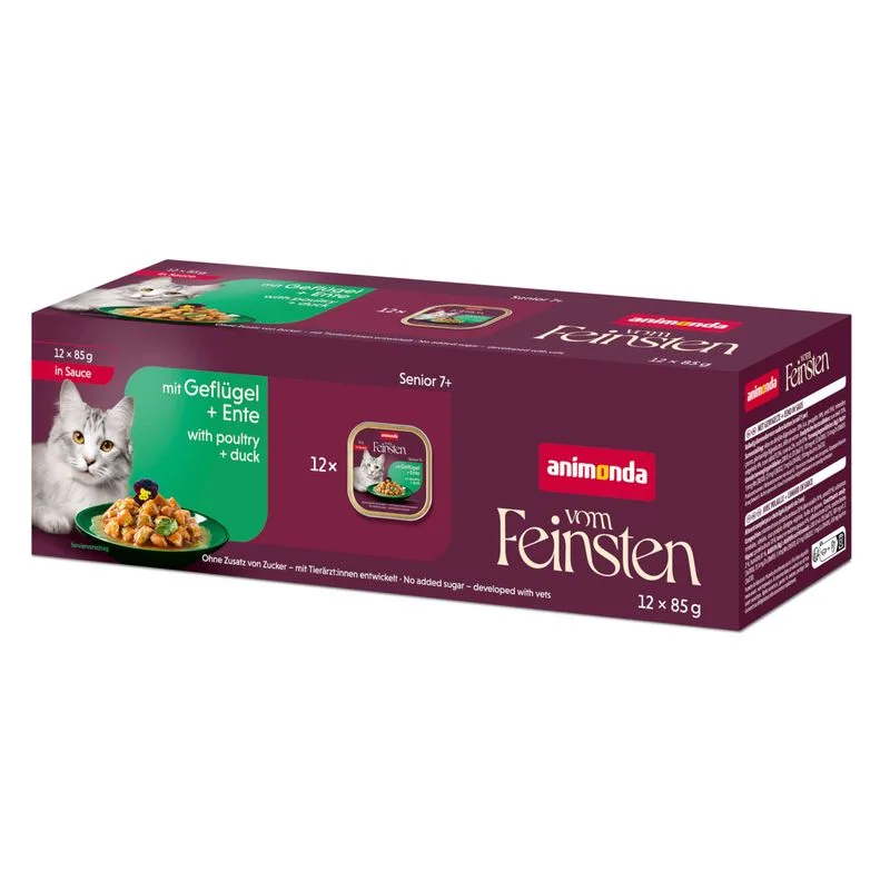 animonda vom Feinsten Senior in Salsa 12 x 85 g