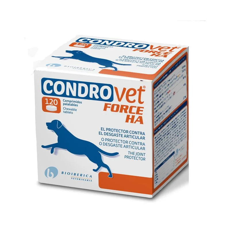 Condrovet Force HA Complemento alimentare cane (120 compresse)