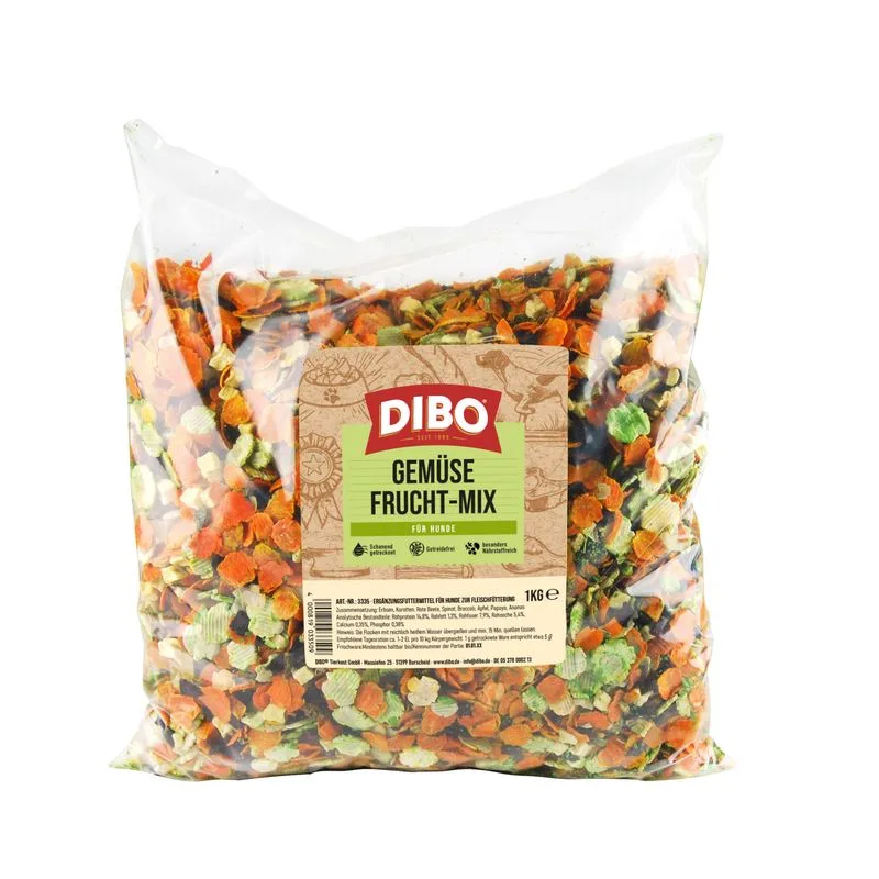 DIBO Mix di verdure e frutta (Set %: 3 x 1 kg)