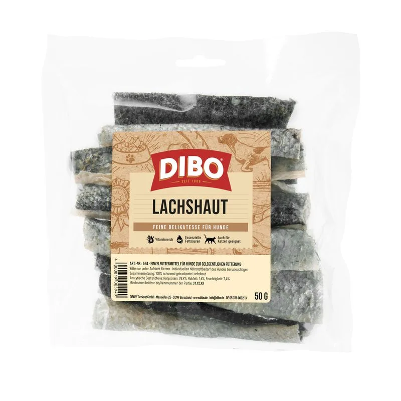 Pelle di salmone Dibo (Set %: 6 x 50 g)