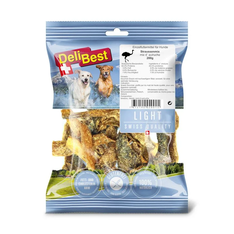 DeliBest Light Mix di struzzo Gourmet (200 g)