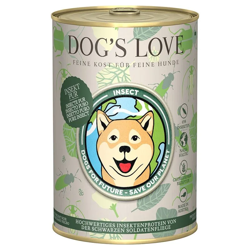 Dog's Love Insetto Puro Alimento umido per cane