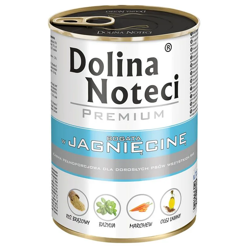 Dolina Noteci Premium, 24 x 400 g (Agnello)