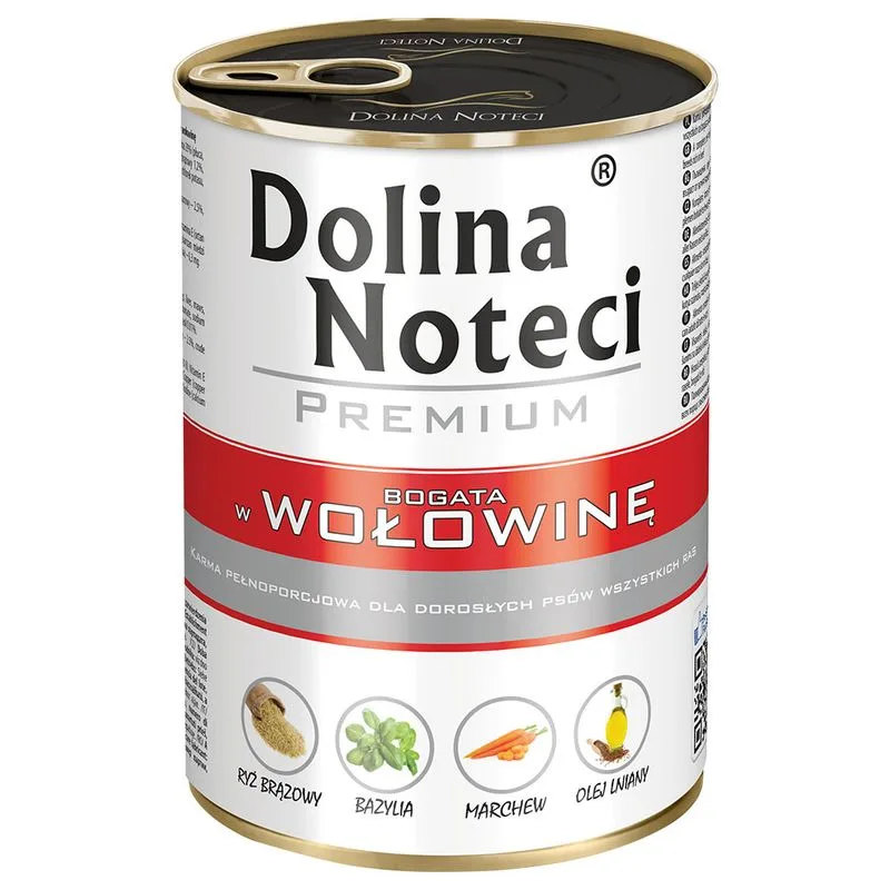 Dolina Noteci Premium, 24 x 400 g (Manzo)