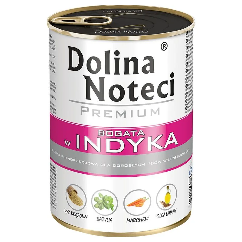 Dolina Noteci Premium, 24 x 400 g (Tacchino)