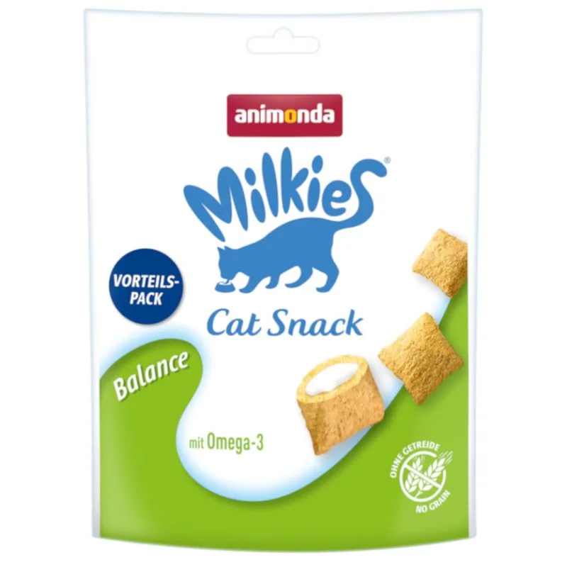animonda Milkies 120 g Snack per gatto (Set %: 4 x 120 g Balance)