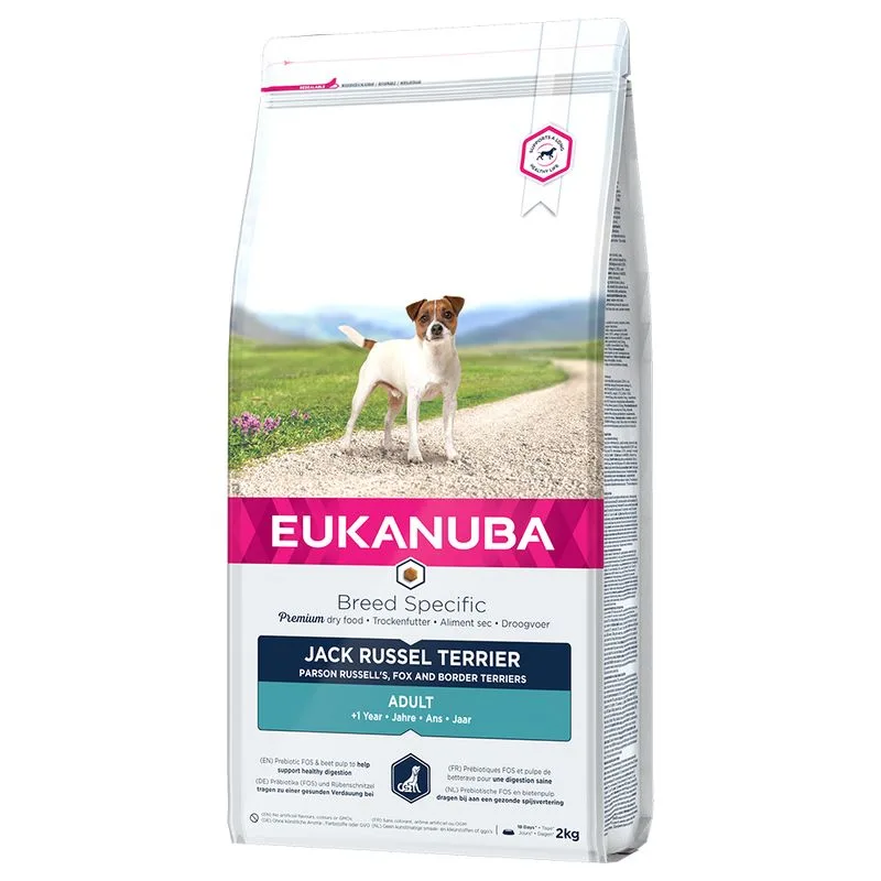 Eukanuba Adult Breed Specific Jack Russell Terrier (Set %: 3 x 2 kg)
