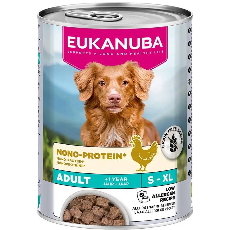 Eukanuba Special Care Adult Mono-Protein con Pollo (Set %: 24 x 400 g)