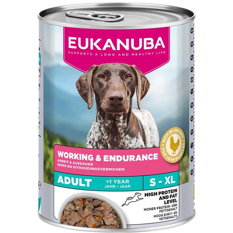 Eukanuba Special Care Adult Working & Endurance (Set %: 24 x 400 g)