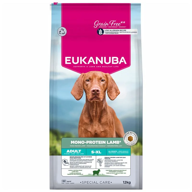 Eukanuba Special Care Mono-Protein Adult Agnello (Set %: 2 x 12 kg)