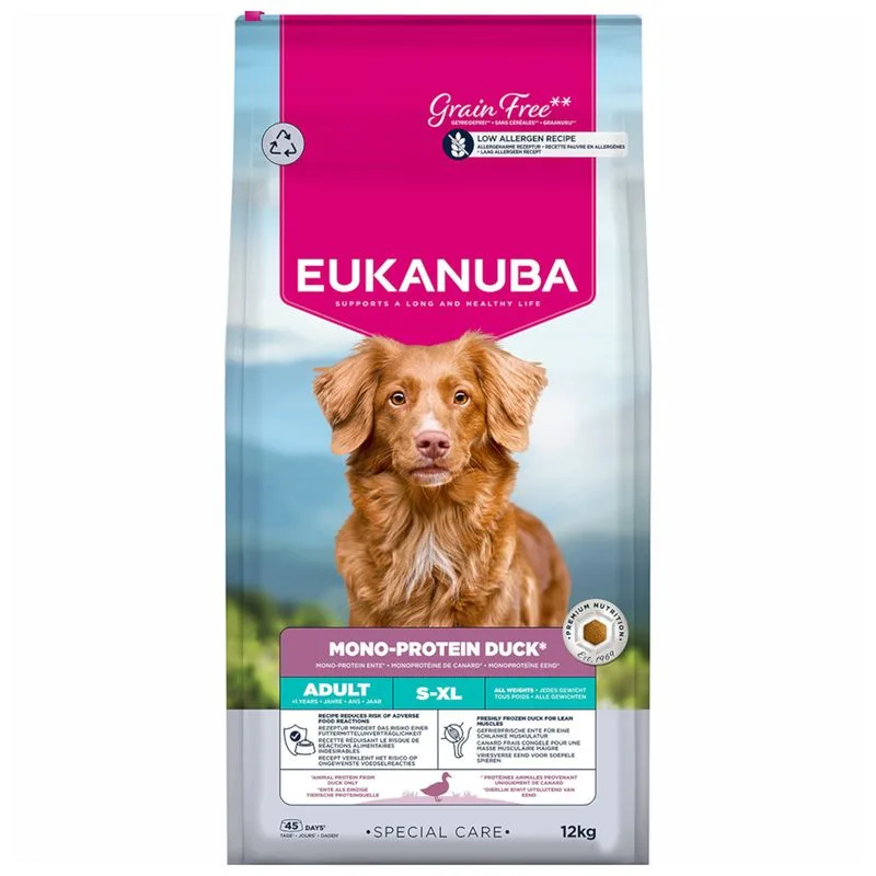 Eukanuba Special Care Mono-Protein Adult Anatra (Set %: 2 x 12 kg)