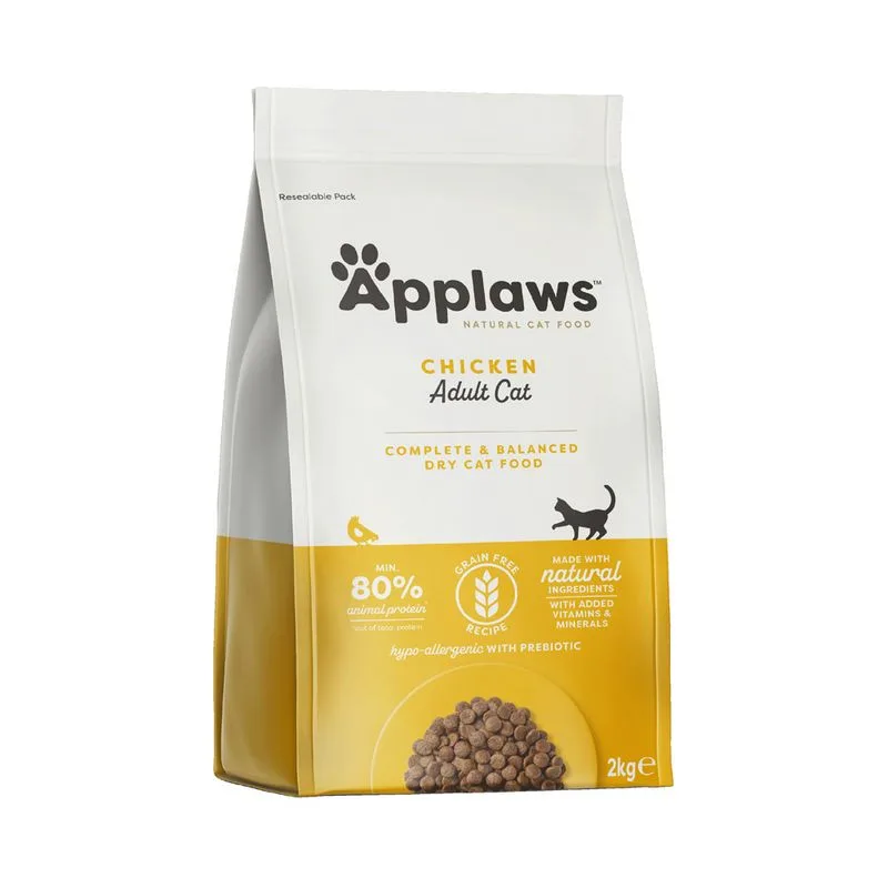 Applaws Adult Petto di Pollo Crocchette per gatto (2 kg)