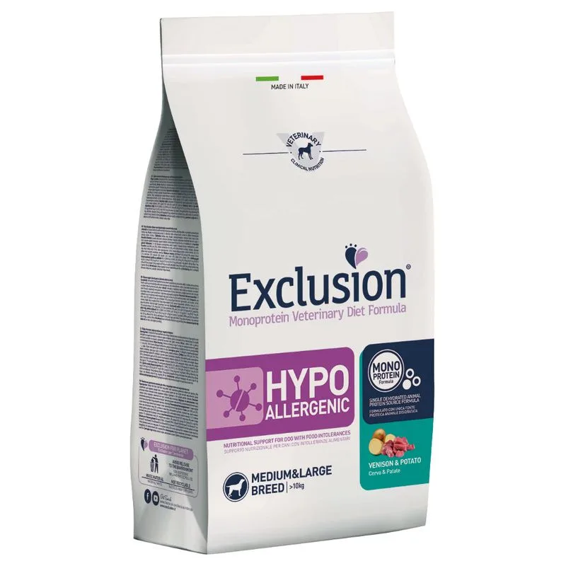 Exclusion Diet Hypoallergenic Cervo & Patate Crocchette cani