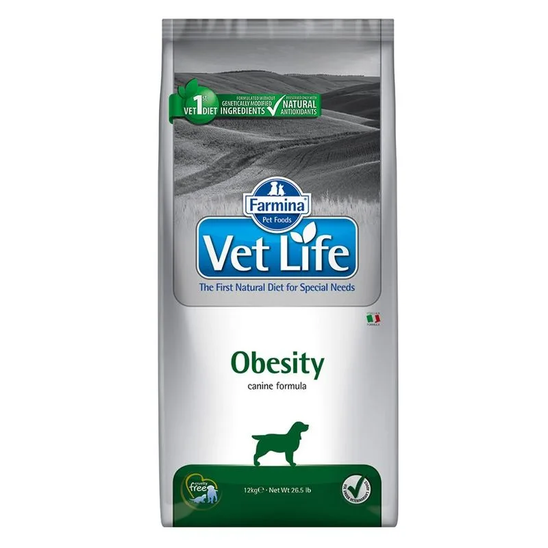 Farmina Vet Life Obesity Canine Formula (Set %: 2 x 12 kg)