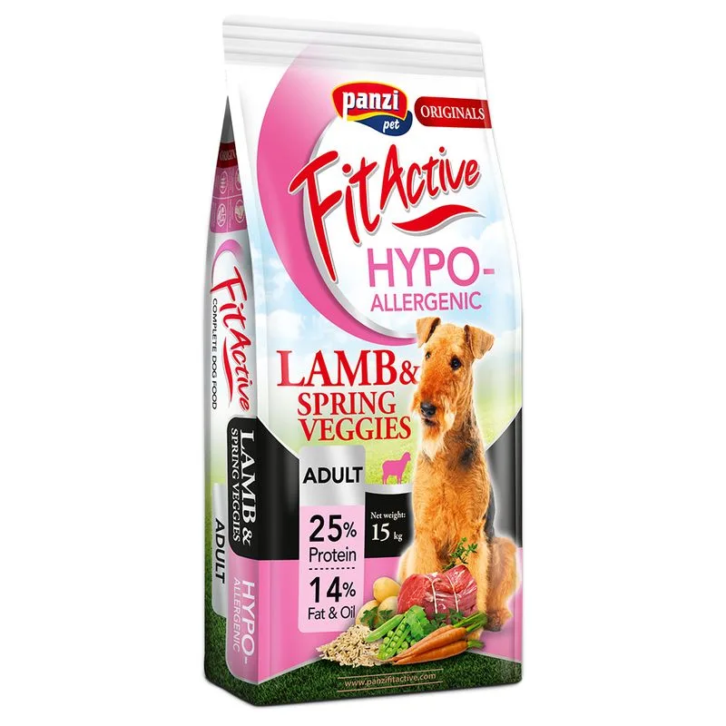 FitActive Originals Adult Hypoallergenic Agnello e Verdure di primavera (2 x 15 kg)