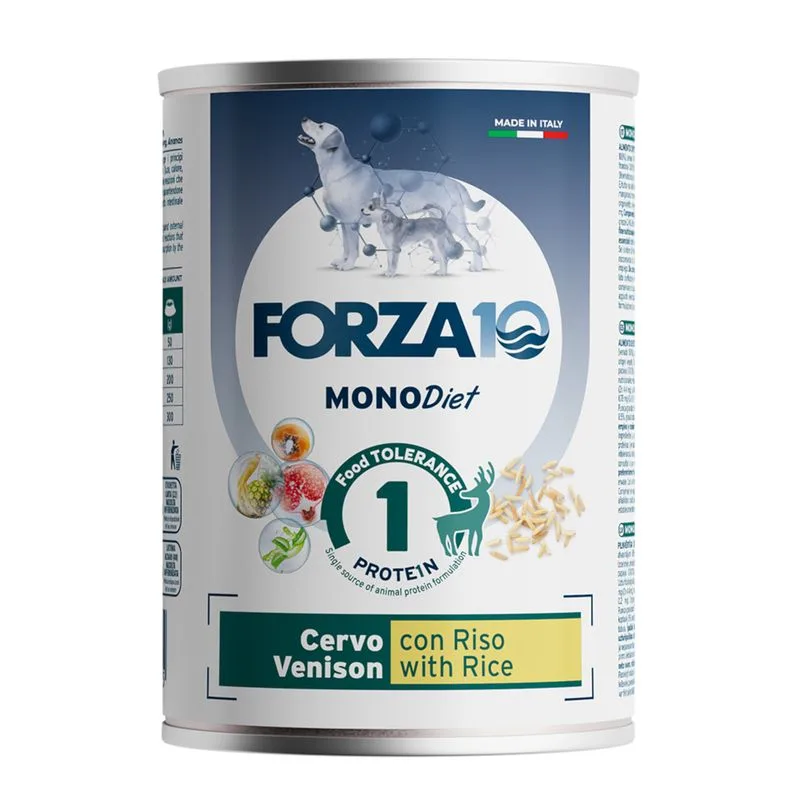 Forza10 Diet Low Grain 24 x 400 g (Cervo con Riso)