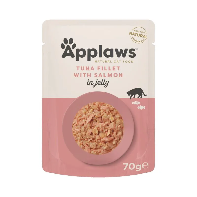 Applaws Buste in gelatina 32 x 70 g (Tonno con Salmone)