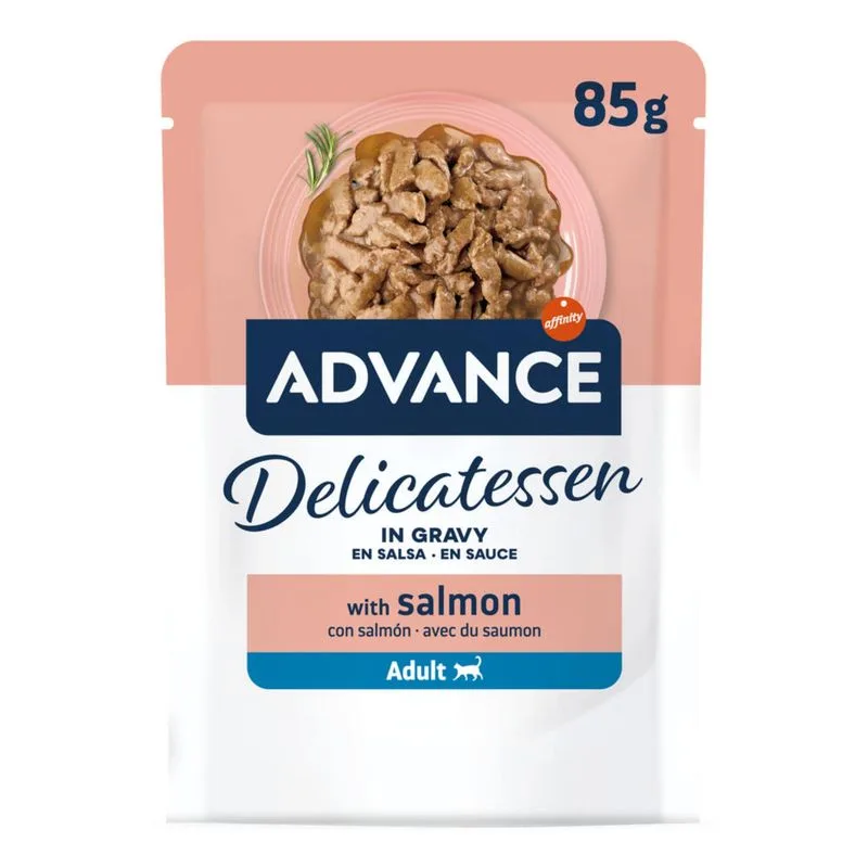 Affinity Advance Delicatessen in Salsa (Set %: 48 x 85 g Salmone)