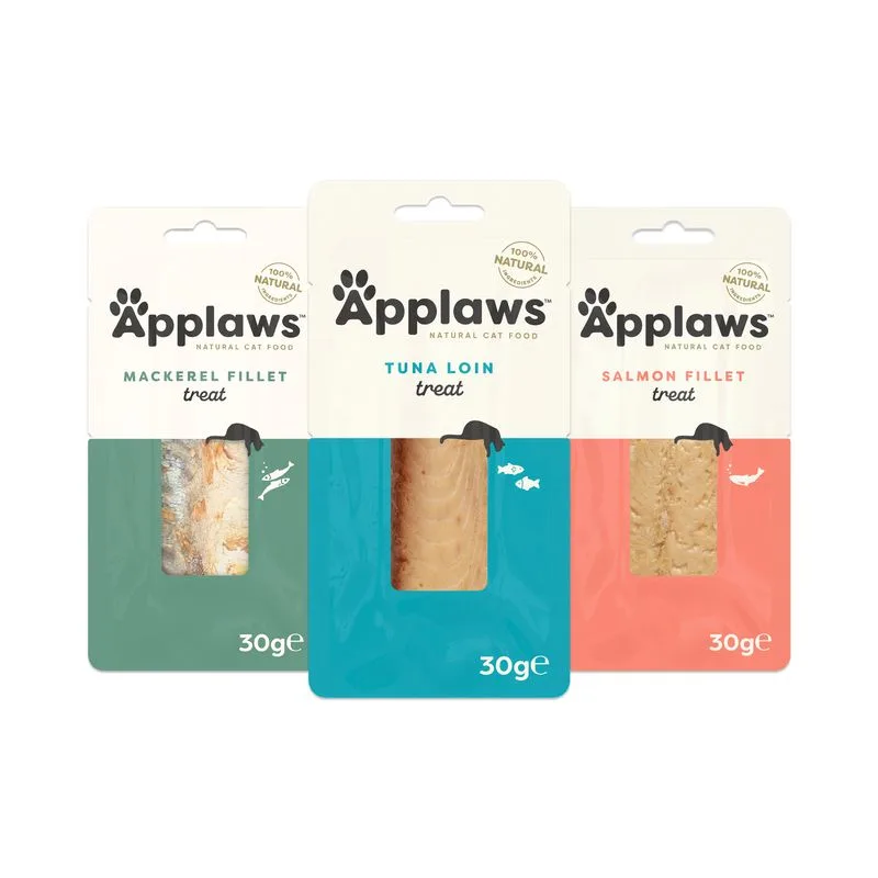 Applaws Cat Filetto Pacco misto (Set %: 48 x 30 g)