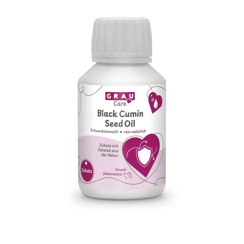 GRAU Olio di Cumino nero per Cani (Set %: 2 x 100 ml)