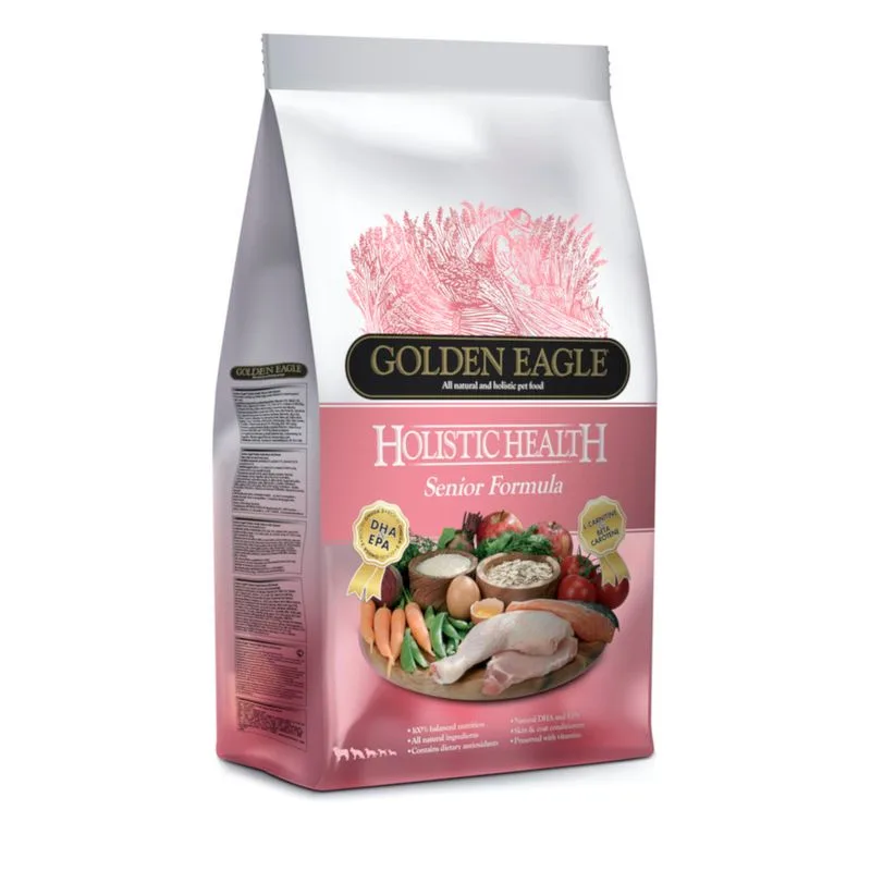 Golden Eagle Holistic Senior Pollo Crocchette per cani (Set %: 2 x 12 kg)