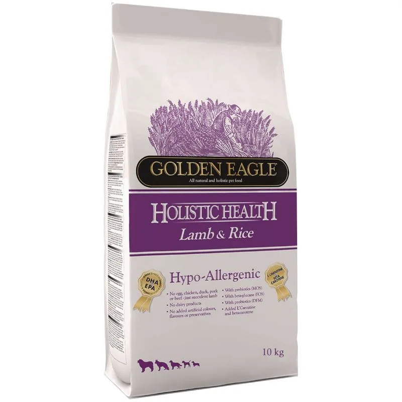 Golden Eagle Hypoallergen Agnello e Riso Crocchette per cani